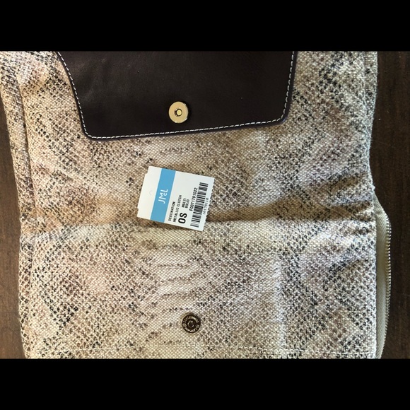 J. McLaughlin Snake Print Destination Clutch - Picture 6 of 9
